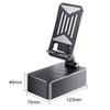 Multi-Functional Cell Phone Stand Black Anti-slip Base Bluetooth Speaker Wireless Surround Sound Bluetooth Player Home Use