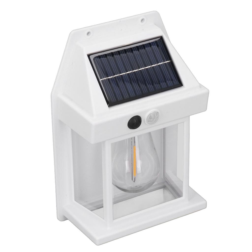 Solar Tungsten Wall Light Outdoor Sensor Interaction Lamp Exterior Lighting Fixtures Wall Mount IP65 Waterproof
