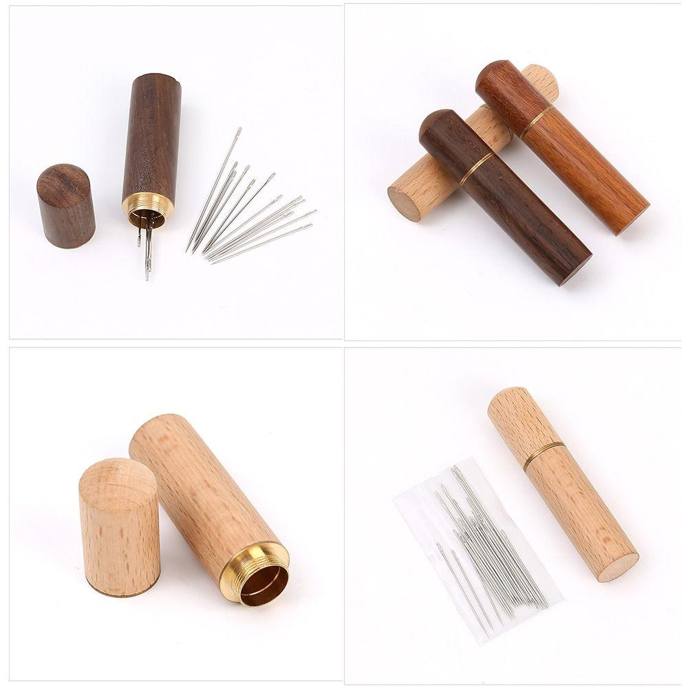 Stainless Steel Blind Sewing Needle Self-Threading Needle Hand Sewing Needle Clothing Mending