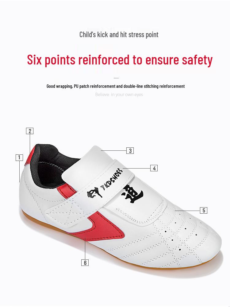 Children's & Adult Taekwondo Shoes - Non-Slip, Breathable Training Footwear for Men & Women