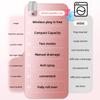 Mini Portable Washing Machine Rechargeable Travel Washer for Underwear Socks Small Laundry Bucket with Dehydration Function