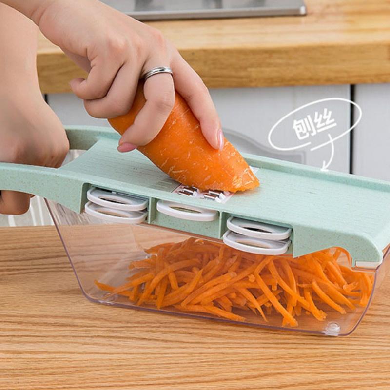 Multi-function Shredder Potato Manual Shred Slicer Home Kitchen Carrot Wire Grater