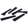 Car Window Center Pillar Decoration For Land Rover Range Rover Evoque 2012-2018 PC Black Exterior Car Accessories