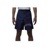 Jordan Alphabet Logo Print Basketball Shorts Men Bottoms Navy-Blue FQ0361-410