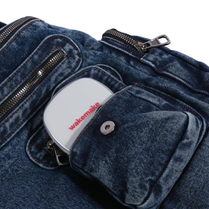 Vintage Denim Backpack Rivet Shoulder Bag Student Schoolbag Class Commuter Backpack