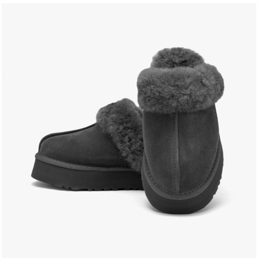 UGG 1122550 Chrc Diskette Platform Charcoal Slippers