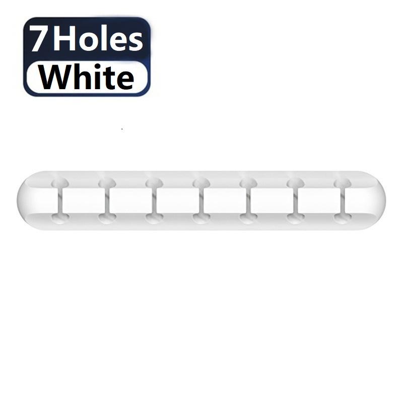 1/2PC Self-Adhesive Cord Management Holder Wire Organizer Desktop USB Charging Cable Cellphone Data Cable Power Cord Mouse Cable