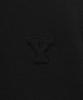 Yale Women'S Crop Banded Polo Shirt_Black