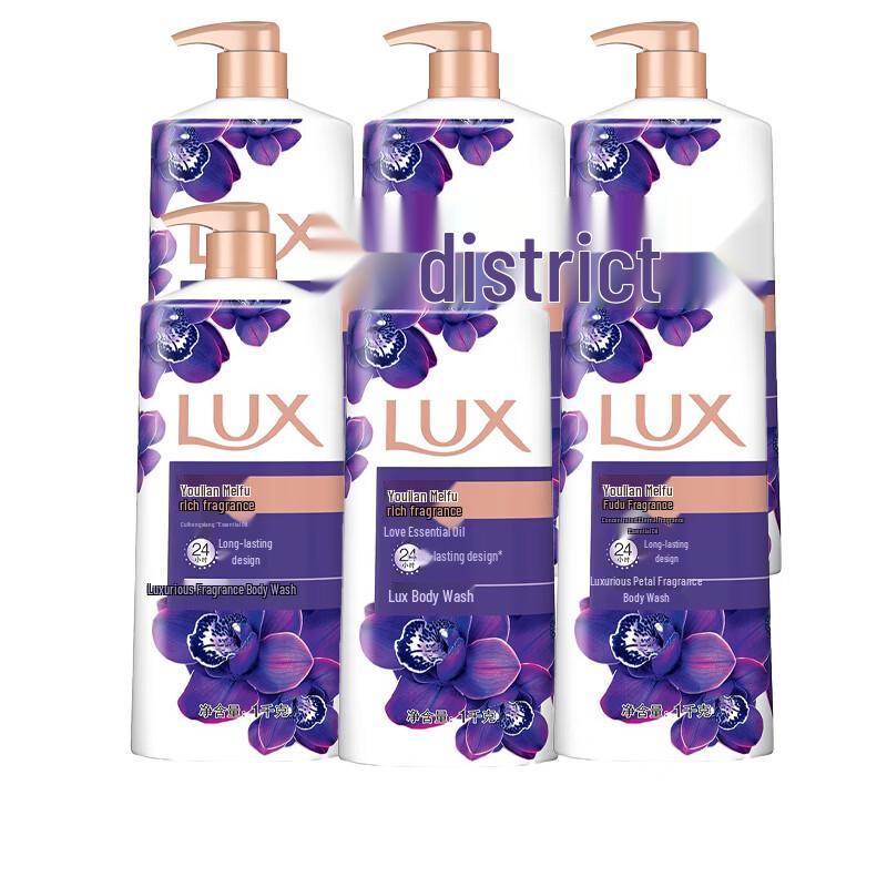 Lux Enchanting Lotus Scented Shower Gel 6 x 1KG Pack