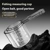 Pack Of 3 Multiple Size Fishing Baits Mixing Cup Set Baits Measuring Cups With Double Scale For Precise Baits Mixing