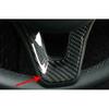 2016-18 Steering Wheel Sheet Panel Cover Trim For Benz E-Class Real Carbon Fiber