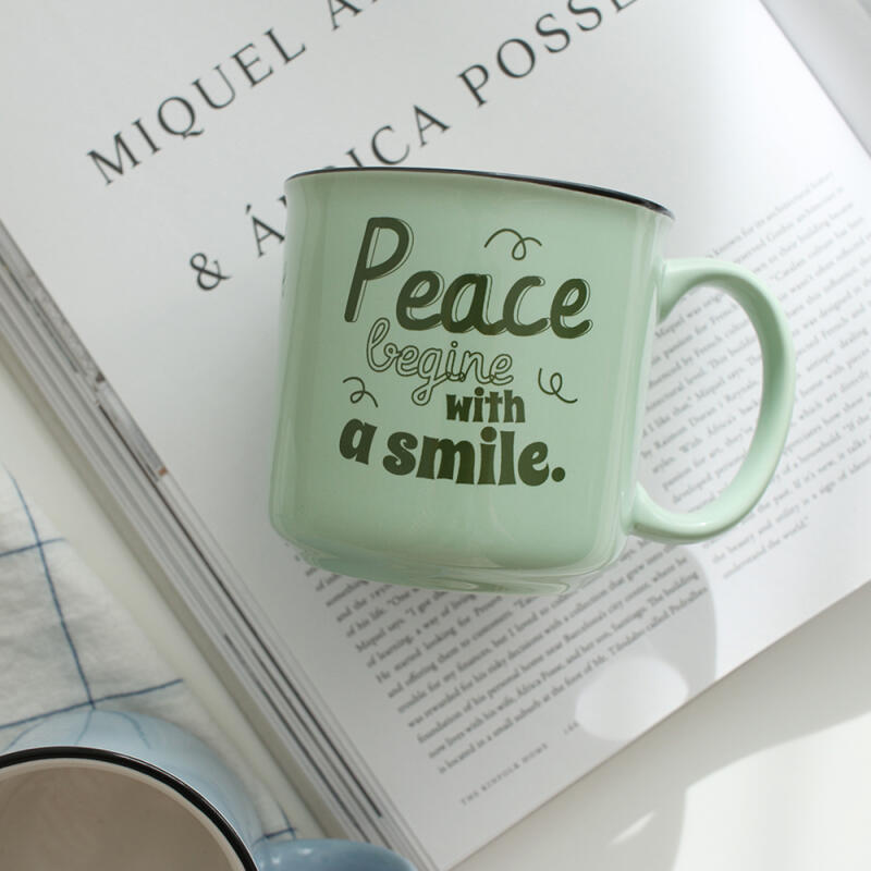 Typographic Color Mug 4p