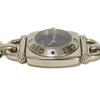 Used 9539 Horsebit 6400L 7975 Silver Black Dial Quartz Square Women's Watch from Japan AUTHENTIC