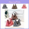 Bolsa de Ombro Leopard Chic Estilo de Rua Perfeita Para Looks Casuais