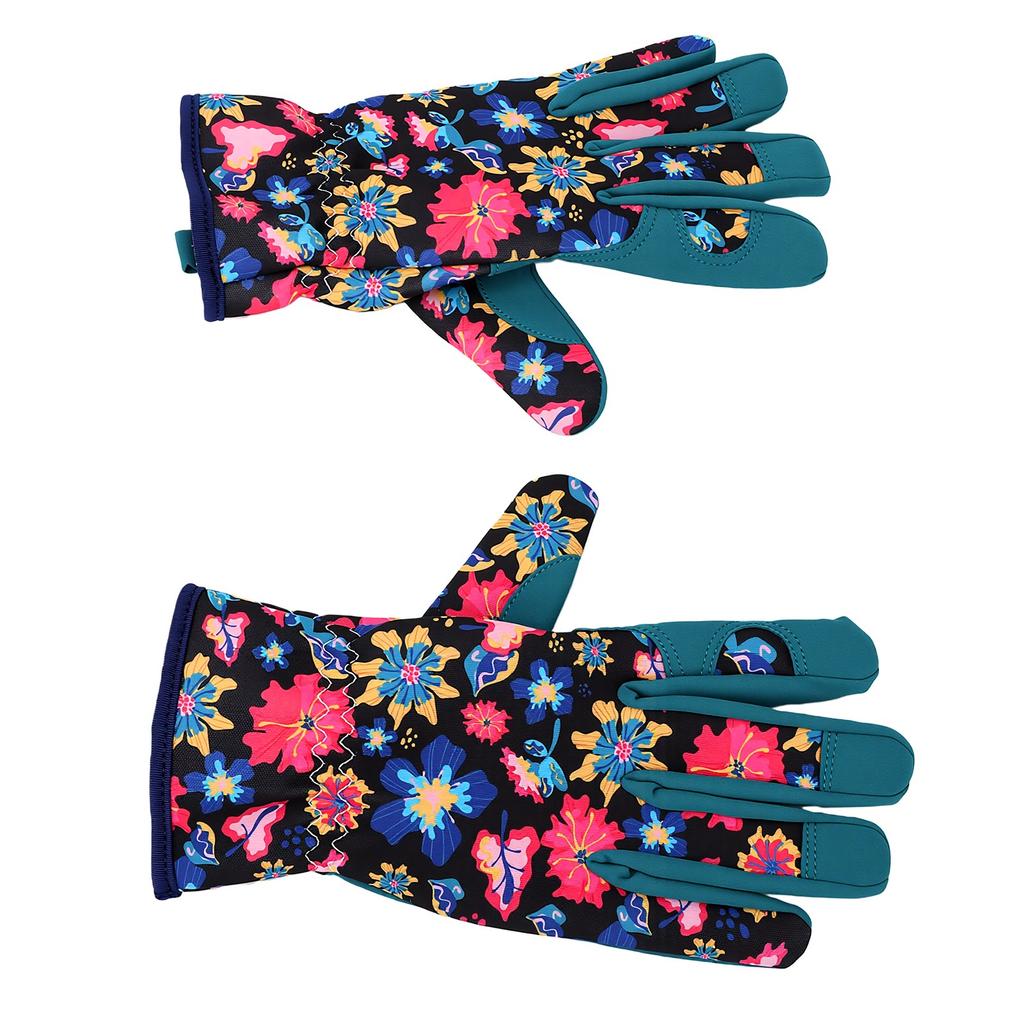 Gardening Gloves Breathable Anti Slip Grip Work Glove for Weeding Digging Planting Raking and Pruning HS 06