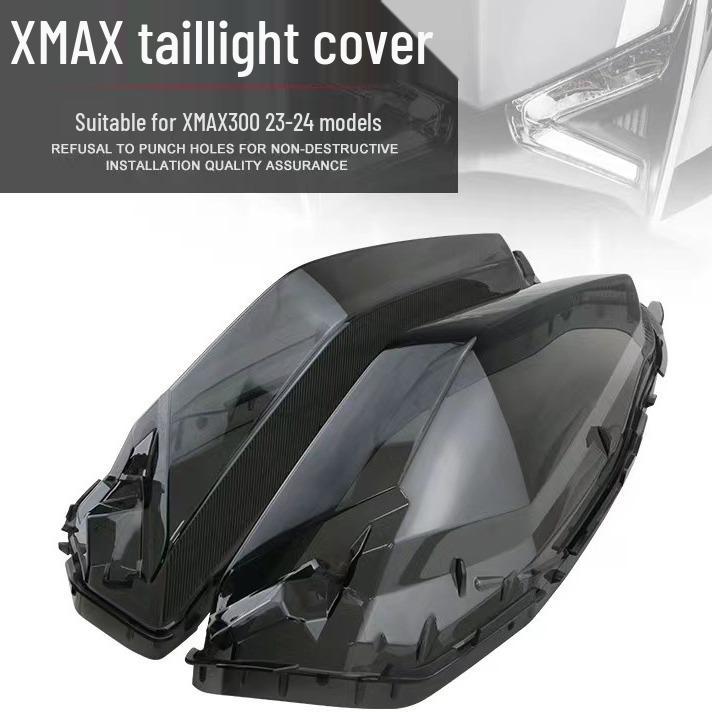 Yamaha XMAX300 23-24 Smoked Black Rear Taillight & Turn Signal Cover