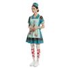 Halloween Zombie Nurse Cosplay Costume With Bloodstains For Horror Theme Party
