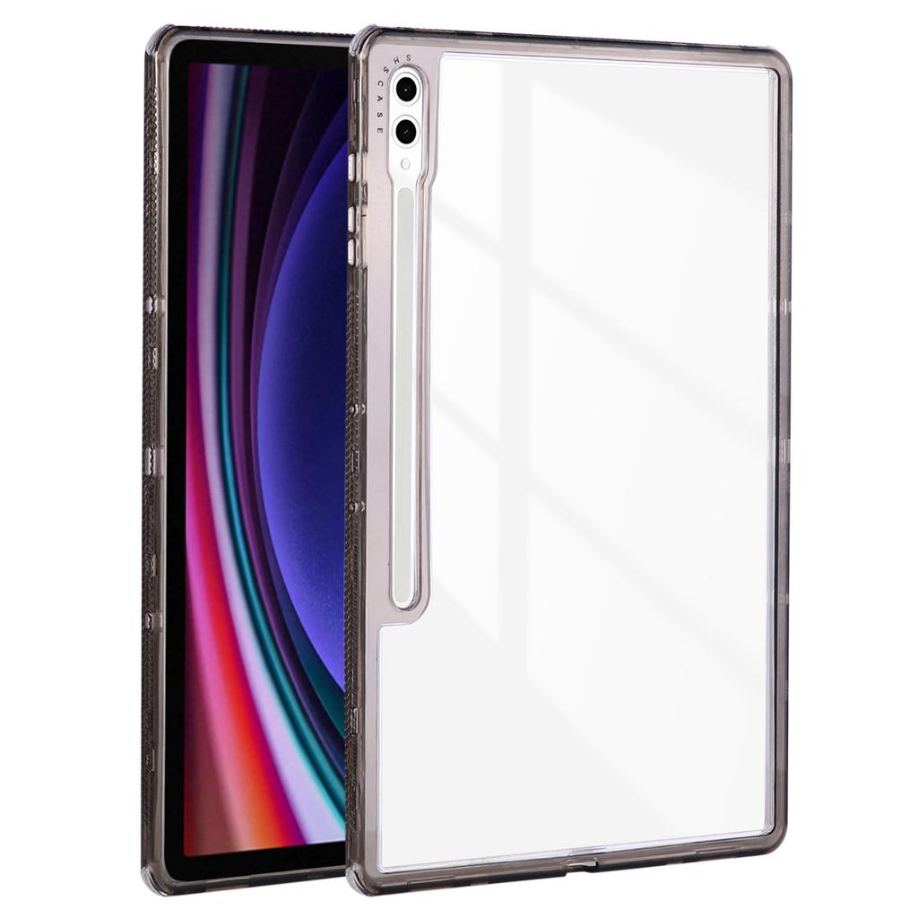 For Samsung Galaxy Tab S9 Ultra Clear Case 3 in 1 PC+TPU Shockproof Tablet Cover