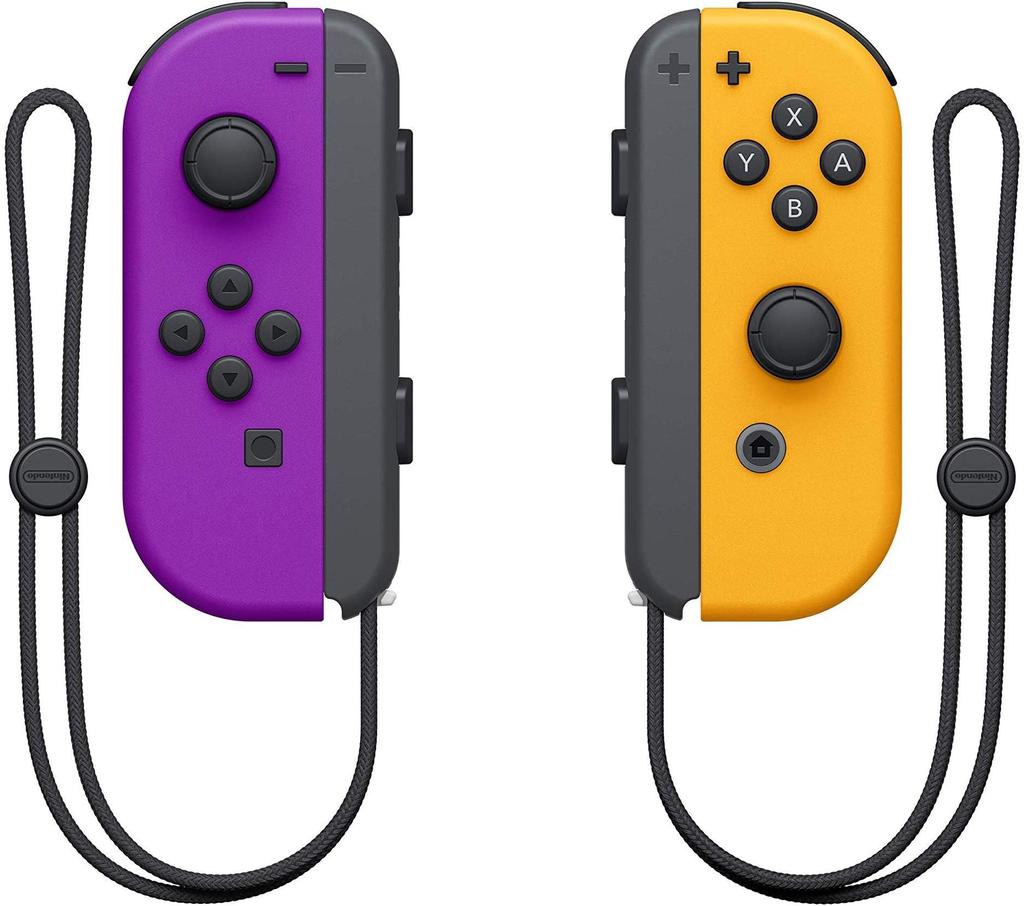 Nintendo Neon Neon Orange [Ekte produkt] Joy-Con (L) Lilla/(R)