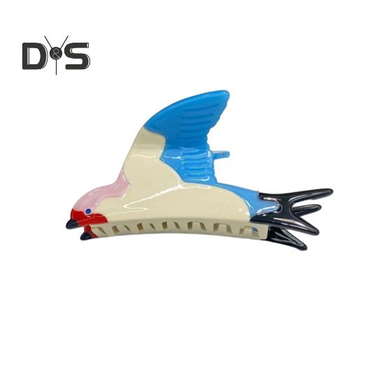 Kvinners Hårklype Duevinge Design Bakhode Hårklemme Lett Komfortabel Sklisikre Tenner Hårstylingsklemme