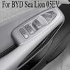 For BYD Sea Lion 05EV Window Lift Panel Leather Protection Patch Door Button Protective Pad Car Mat Interior Accessories