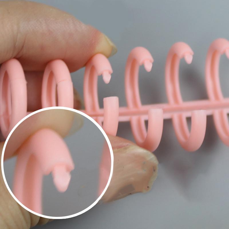 Plastic 30-Hole Loose Leaf Binders Ring Binding A4 A5 A6 For Diy Paper Notebook