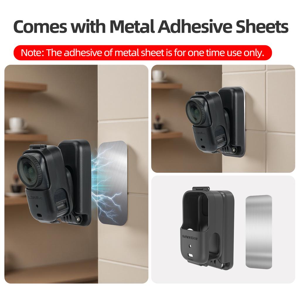 Magnetic Base Stand For DJI Osmo Nano Angle Adjustable Foldable Portable Desktop Bracket Mount For DJI Osmo Nano Camera Accessor