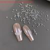Pure White Nail Beads Rhinestone 1-6MM Mixed Size High Brightness Pearls 300-5000pcs/Bag for DIY Manicure Decor