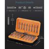 Upgraded 42 In 1 Magnetic Screwdriver Set, Ankilo DIY Ratchet Screwdriver Set, Multi Bit Magnetic Drive with 40 PCS Magnetic Bits, Portable Repair