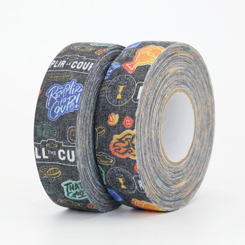 Non Slip Ice Stick Tape Sports Elastic Bandage Colorful Polyester Sports 25m 25cm WideTape Durable for Sticks