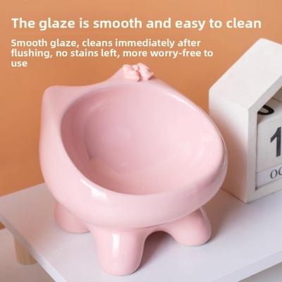 Ceramic Cat Bowls, Non-black Chin Cat Bowls, Cat Rice Bowls, Water Bowls, Slanted Cat Food Bowls, Pet Bowls, Dog Bowls, Cat Food Bowls, Cat Basins