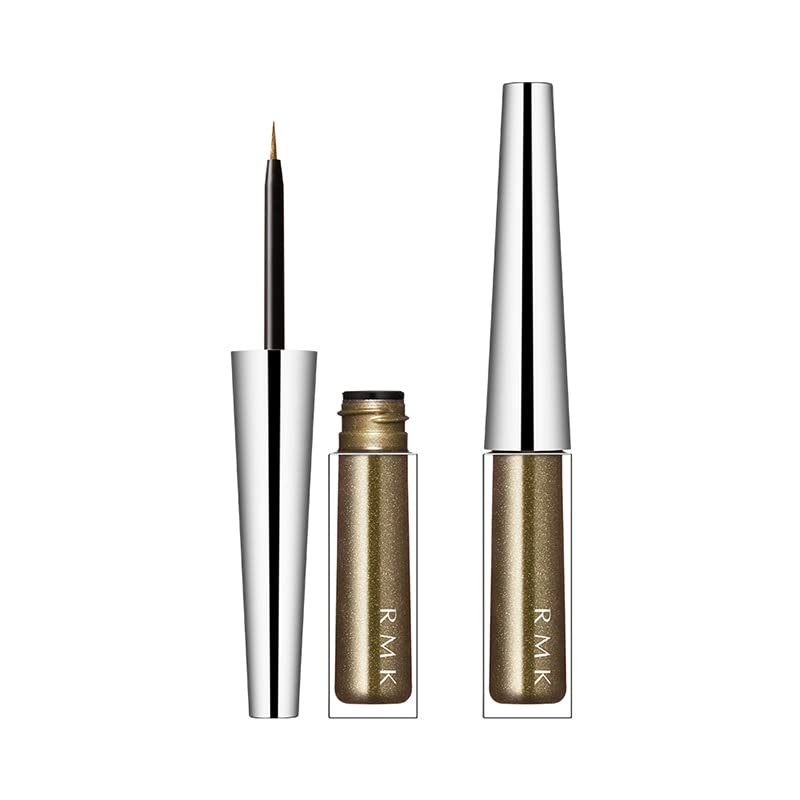 

RMK Ingenious Liquid Eyeliner EX 05 Khaki Gold [RMK Official] (Color Eyeliner)