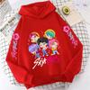 Autumn Winter KPop Demon Hunters Print Children's Hoodie Fashion Casual Sweatshirt Kids Sportswear Girls Clothes Hooded Pullover