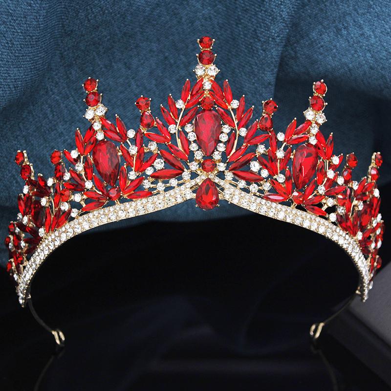 Bridal Tiaras Set 4 Pack Bridal Jewelry Sets for Women Prom Wedding Crown and necklace earrings Bracelets Costume Accessories