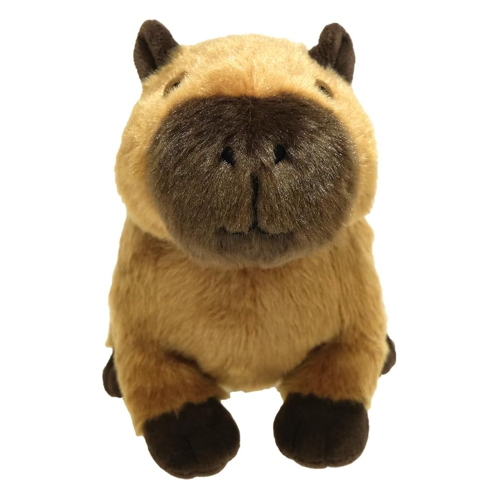 Sunlemon Fluffies Capybara Plush Toy Medium 19x26x16cm Cute Animal Stuffed Toy