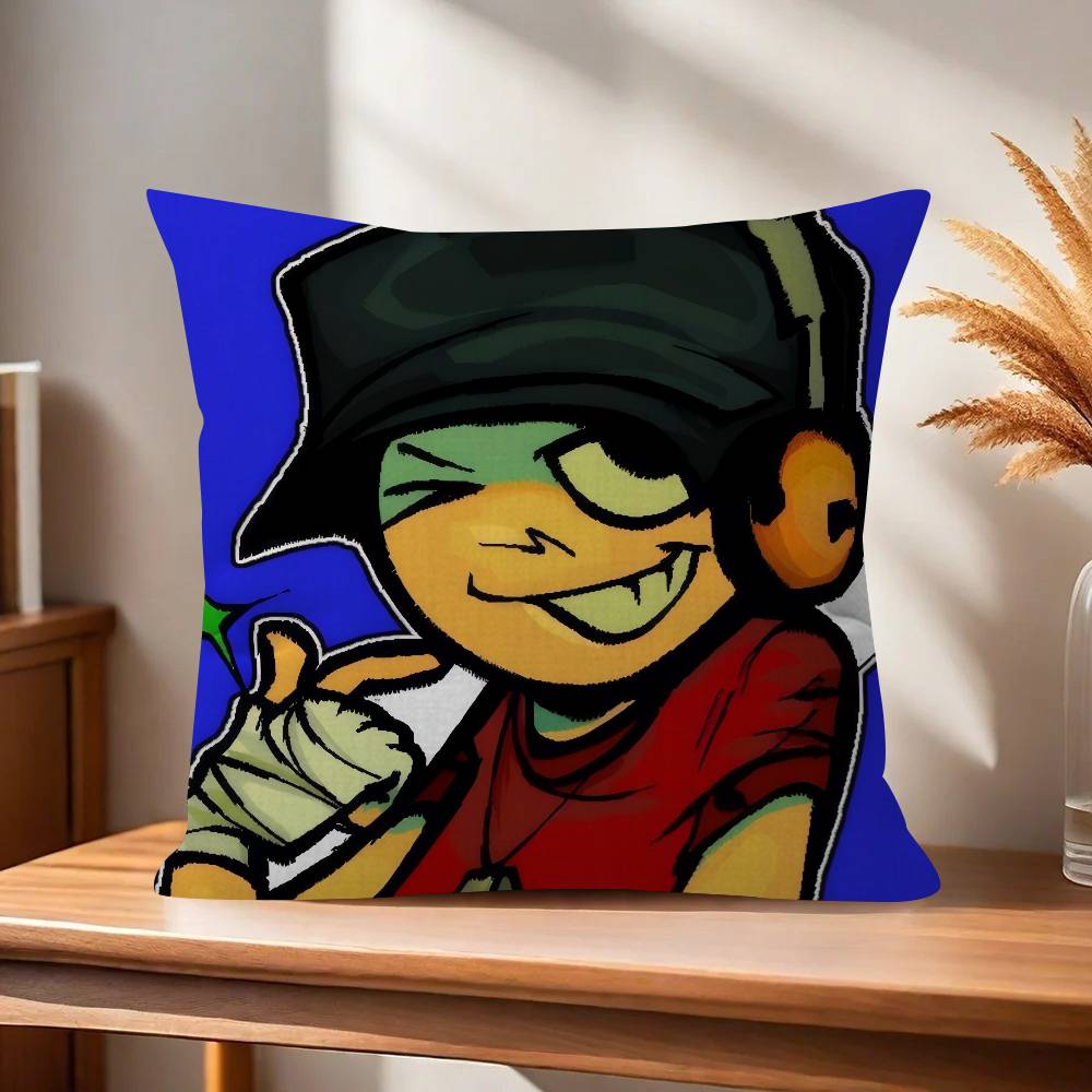 GAME TTeam Fortress  Scout Tf  Decorative Room Aesthetics Pillow Case Home Decor Bedroom Sofa Bed Couch Pillow Cover x