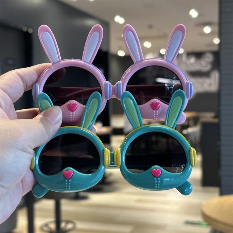 Children Sunglasses Cute Cool Sun Glasses Suitable For Ages 2-9 Integrated Glasses Sunglasses