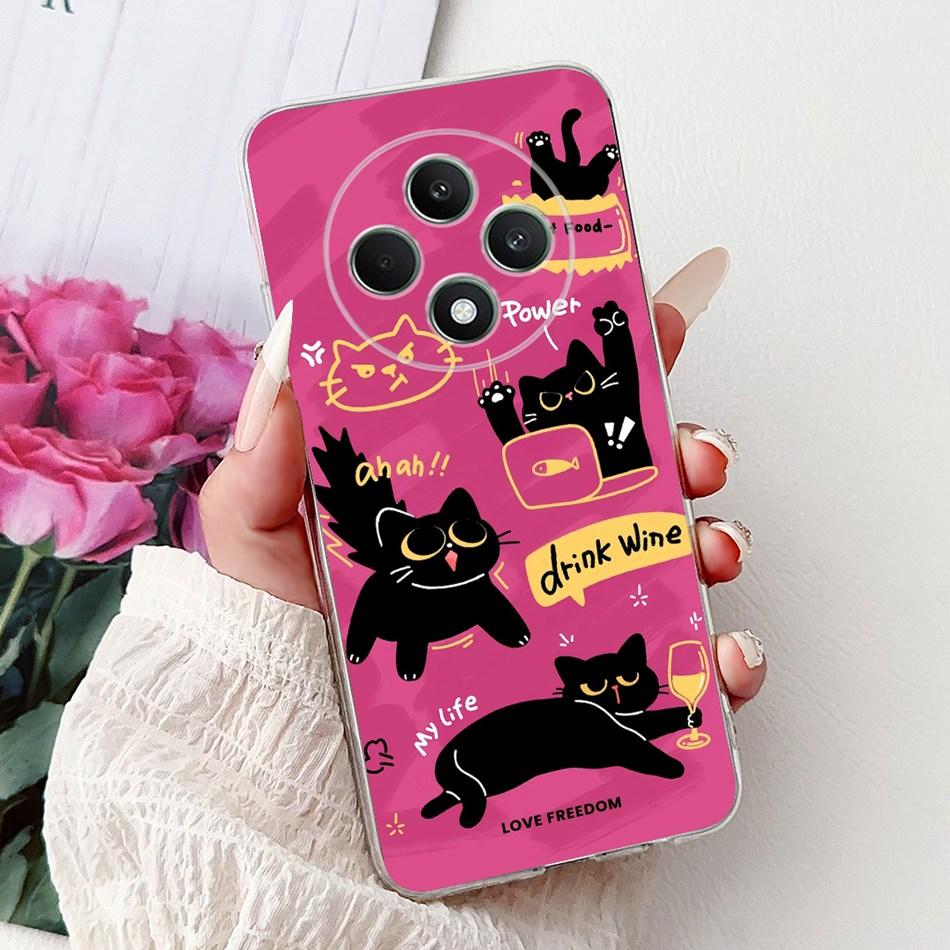 For OPPO Reno12 F CPH2637 Fashion Cool Patter Phone Case For Oppo Reno 12F Reno12 FS 5G Soft Silicone TPU Cases