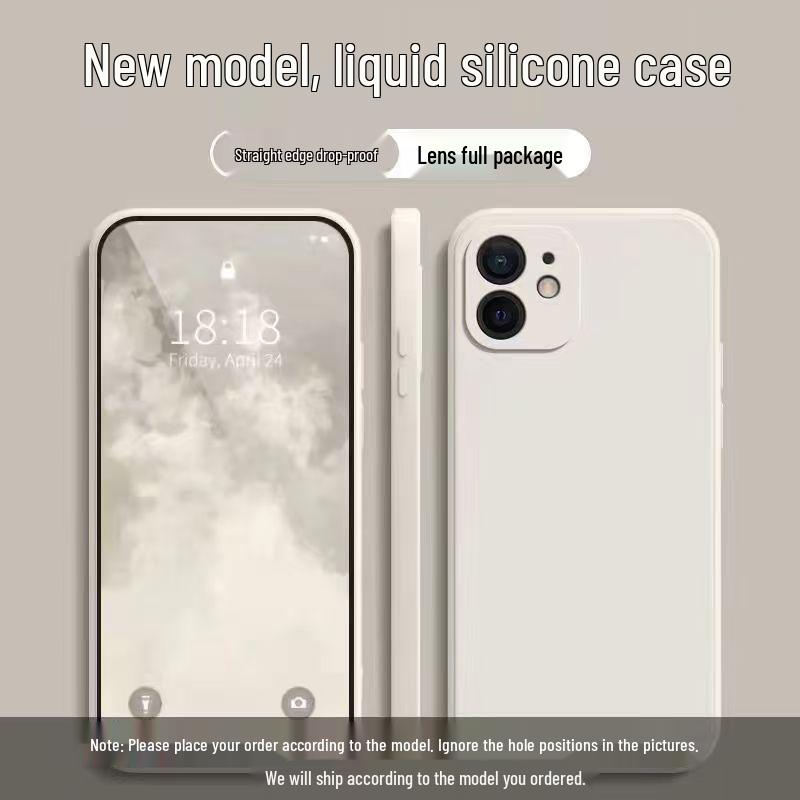 Apple iPhone 12 Mini Hülle - Einfarbige, Rubik's Cube Design, Vollständige Abdeckung, Anti-Fall, Weiche Hülle