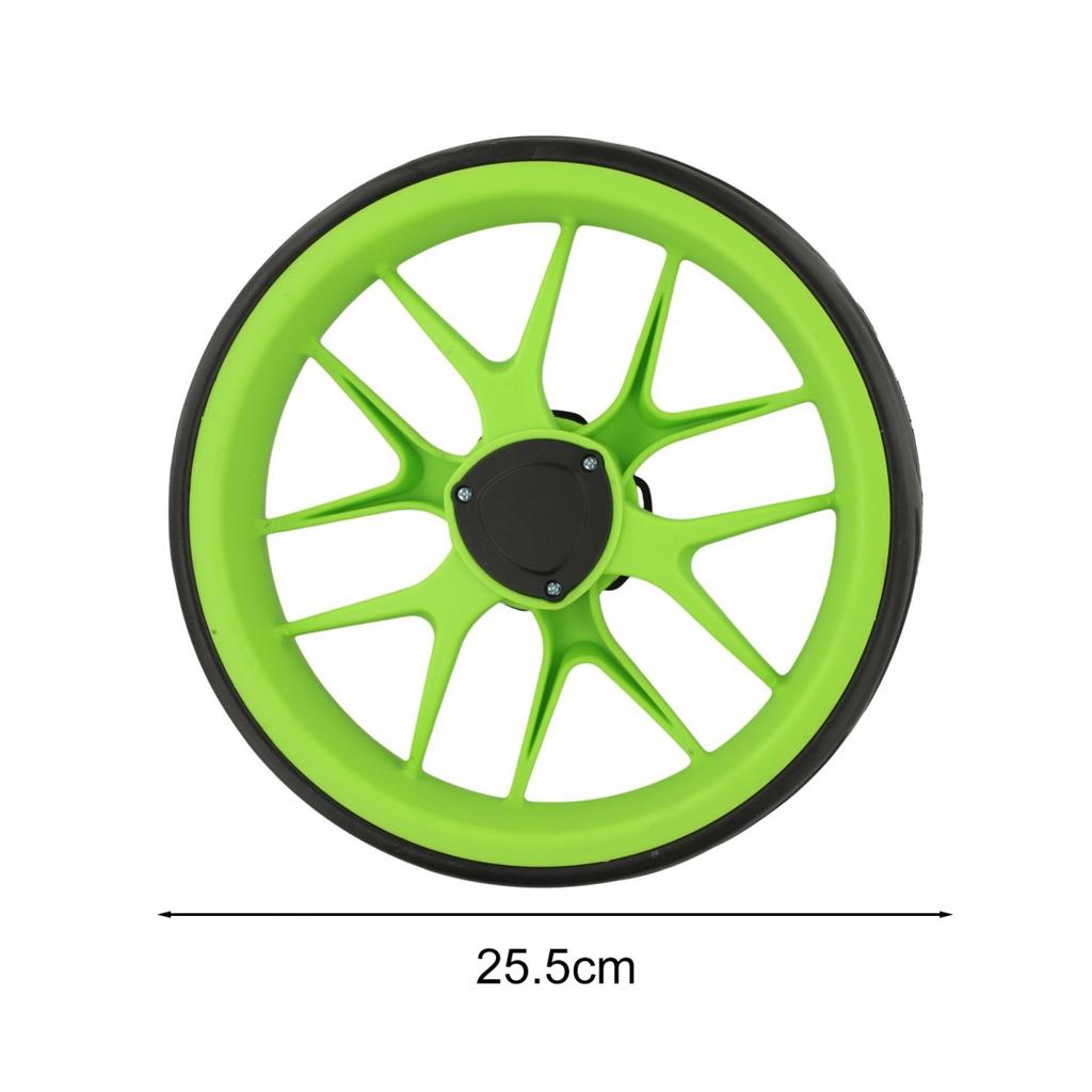 255mm Diameter Golf Cart Wheel Push-Pull Wheel 9mm Axle