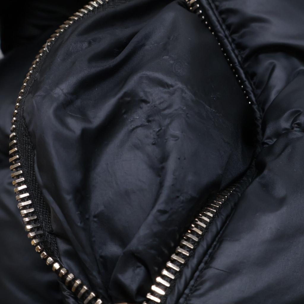 Moncler ANET Annette Frill Down Jacket O blackUsed
