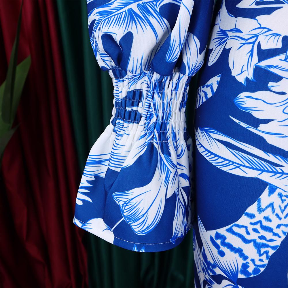 Plus Size Women's Dress Spring and Autumn Fashion Half-high Neck Long-sleeved OL Hip Pencil Dresses