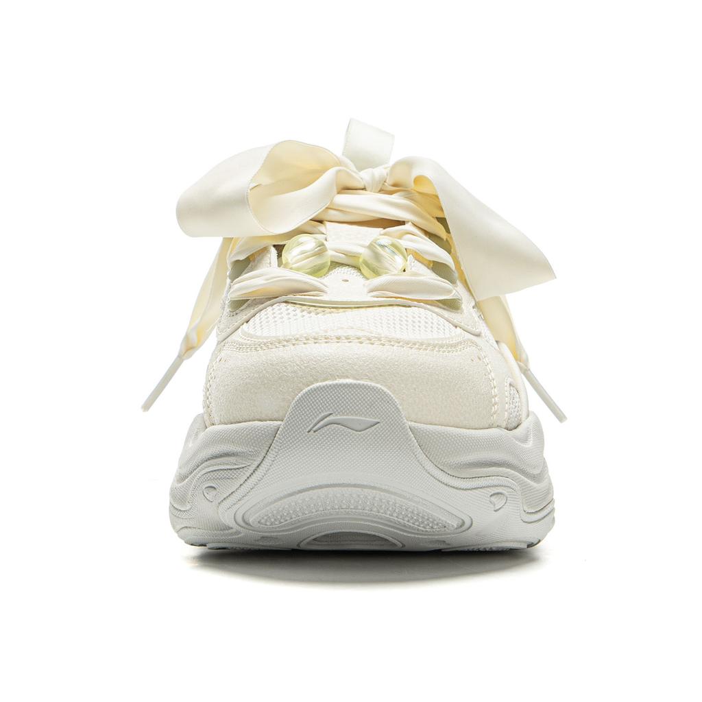 Li Ning Honey MULE Closed Toe Slippers Women's Beige AGLV090-3