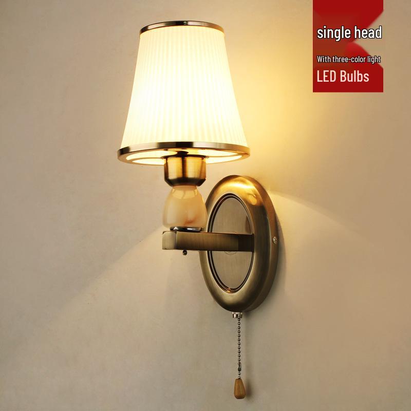 

2025 Современный теплый настенный светильник для спальни, гостиной, столовой и лестницы