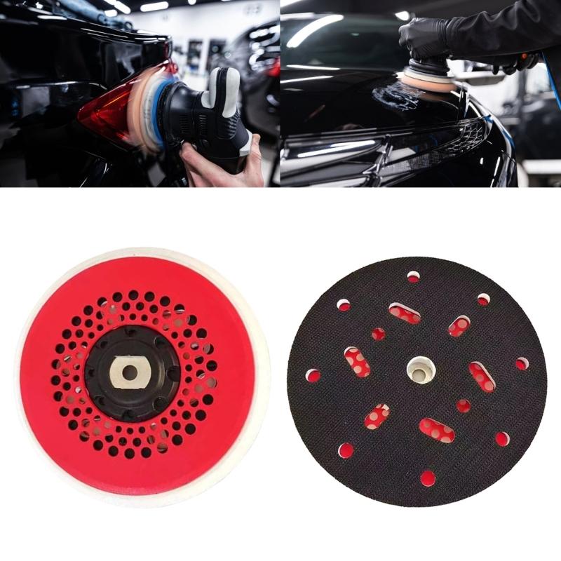 High Strength 150mm Abrasive Sanding Pad 17 Holes For Efficient Dust Reduction And Extended Tool Lifespans