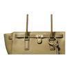 Michael Kors Hamilton Moderne Logo Leather Shoulder Bag Small Women shoulder bag Green 30F5GNXT0L-PISTACHIO