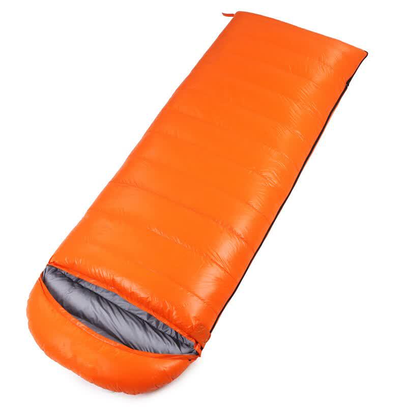 Li Shen Outdoor Camping Warm Spliceable Hooded Envelope Sleeping Bag for Adults