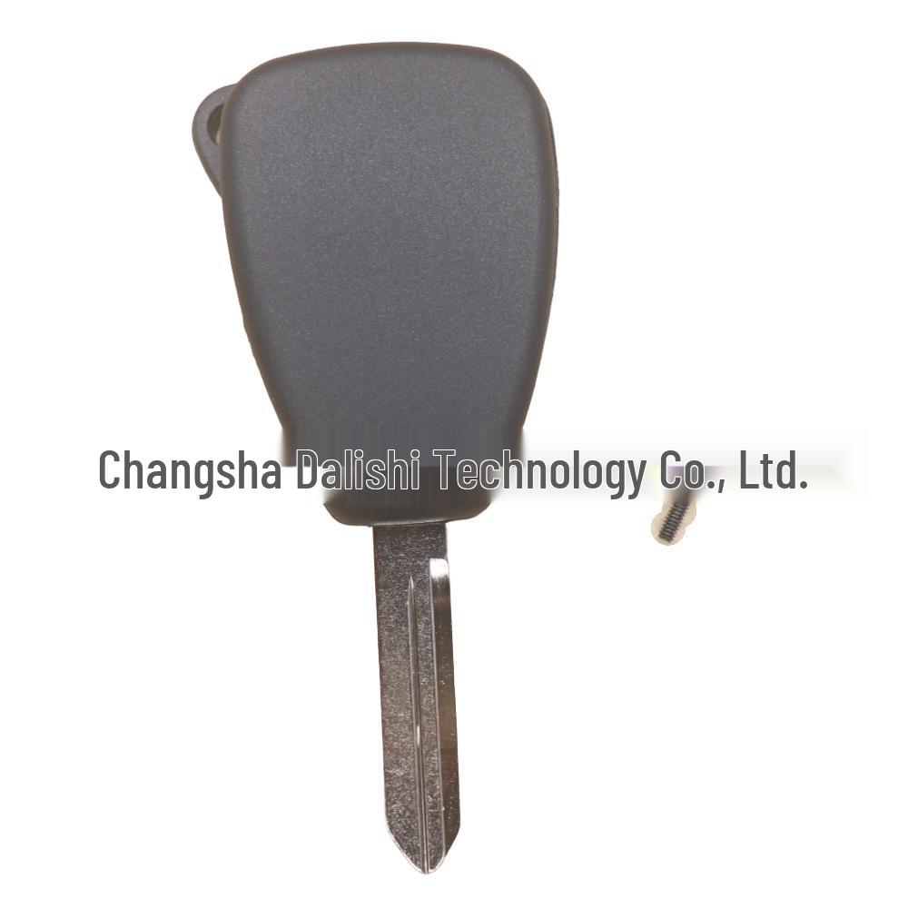 Compatible Key Shell for Chrysler 300, Dodge Durango, Jeep Commander - No Logo