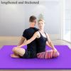 Tappetino Palestra Yoga Pilates e Fitness - Tappetino Palestra Spesso Esercizio e Sport 185cm×90cm×1cm Isolamento Acustico e Smorzamento Vibrazioni
