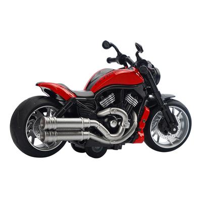 1/12 Scale Motocycle Diecast modelio žaislas, attraukiamas žaislas su garsu ir šviesa vaikams, mažiems berniukams, mergaitėms, dovanų kolekcija